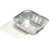 Artikelbild 1 für 25 STARPAK Aluschalen mit Deckel 500 ml, Artikelnummer 242861