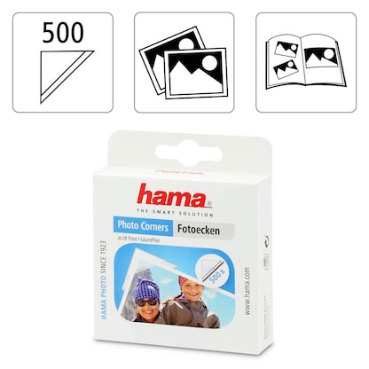 Artikelbild 4 für hama Fotoecken 10,0 mm, 500 St., Artikelnummer 677142