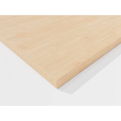 Artikelbild 6 für BISLEY E-WonderTech elektrisch höhenverstellbarer Schreibtisch ahorn rechteckig, T-Fuß-Gestell weiß 160,0 x 60,0 cm, Artikelnummer 413759