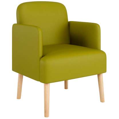 Artikelbild für meet powered by PAPERFLOW Besuchersessel Brooks FTBROSC.23.08 grün Kunststoff, Artikelnummer 687667