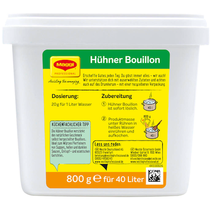 Artikelbild 4 für Maggi® Hühnerbouillon 800,0 g, Artikelnummer 691299