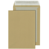 Artikelbild 1 für MAILmedia Papprückwandtaschen DIN B4 ohne Fenster braun 100 St., Artikelnummer 125484