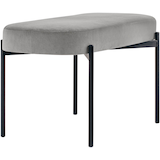 Artikelbild 1 für meet powered by PAPERFLOW Sitzbank GAIA M GBOMV.01.02 grau Stoff 79,0 cm, Artikelnummer 851762