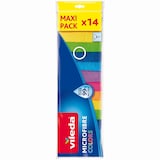 Artikelbild 1 für vileda COLORS MAXI PACK Mikrofasertücher Polyester 60 °C waschbar, 14 St., Artikelnummer 960413