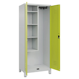 Artikelbild 1 für CP Putzmittelschrank Classic Plus 080110-02 S10024 clowngrün, lichtgrau 80,0 x 50,0 x 195,0 cm, aufgebaut, Artikelnummer 175527