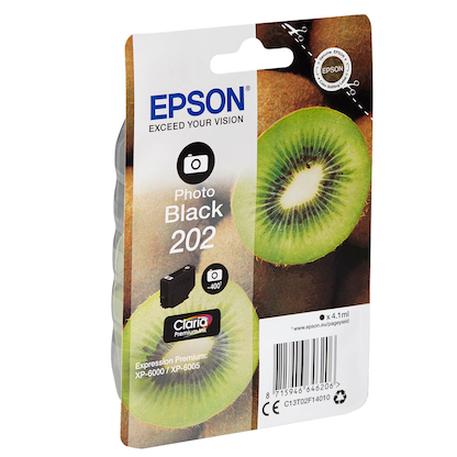 Artikelbild 2 für EPSON 202/T02F14 Foto schwarz Druckerpatrone, Artikelnummer 431787