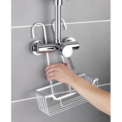 Artikelbild 6 für WENKO Milo Duschkorb Aluminium, Artikelnummer 804421