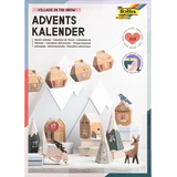 Artikelbild 1 für folia Adventskalender Bergdorf mehrfarbig, Artikelnummer 794984