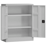 Artikelbild 1 für ClassiX Metallschrank X-530310 lichtgrau 80,0 x 38,0 x 100,0 cm, aufgebaut, Artikelnummer 184089