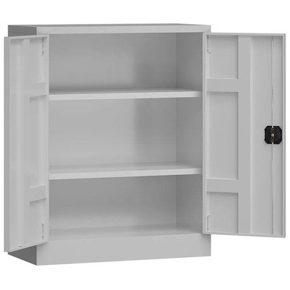 Artikelbild für ClassiX Metallschrank X-530310 lichtgrau 80,0 x 38,0 x 100,0 cm, aufgebaut, Artikelnummer 184089