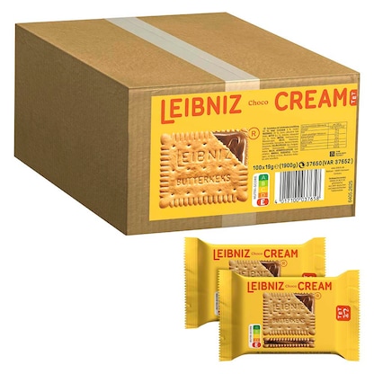 Artikelbild 1 für LEIBNIZ KEKS'N CREAM CHOCO 1er Kekse 100 St., Artikelnummer 325421