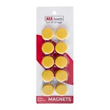 Artikelbild 1 für ALLboards Magnet gelb, Kunststoff Ø 2,0 x 0,6 cm, 10 St., Artikelnummer 502977