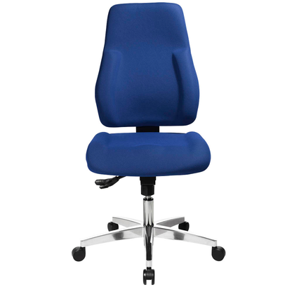 Artikelbild 2 für Topstar Bürostuhl Point 91, PI99GBC6 Stoff blau, Gestell alu, Artikelnummer 324772