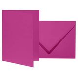 Artikelbild 1 für 10 artoz Faltkarten mit Briefumschlägen Mosaic DIN B6 fuchsia, Artikelnummer 277493