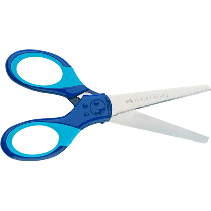 Artikelbild 4 für FABER-CASTELL Kinderschere Grip blau 13,5 cm, Artikelnummer 602497