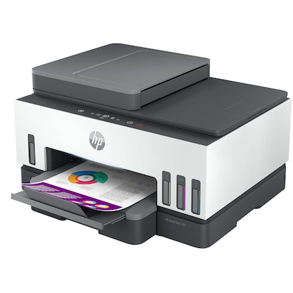 Artikelbild 4 für HP Smart Tank 7605 4 in 1 Tintenstrahl-Multifunktionsdrucker grau, Artikelnummer 616551