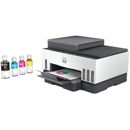 Artikelbild 3 für HP Smart Tank 7605 4 in 1 Tintenstrahl-Multifunktionsdrucker grau, Artikelnummer 616551
