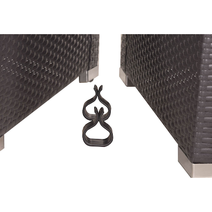 Artikelbild 4 für Garden Pleasure Loungegruppe SANSIBAR grau, silber Kunststoff, Metall, 18-teilig, Artikelnummer 897746