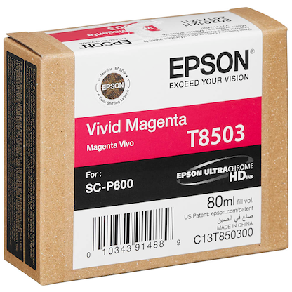 Artikelbild 2 für EPSON T8503 Vivid Magenta Druckerpatrone, Artikelnummer 547758
