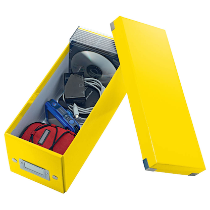 Artikelbild 2 für AKTION: LEITZ CD-/DVD-Box Click & Store gelb, 1 St. mit Prämie nach Registrierung, Artikelnummer 916799