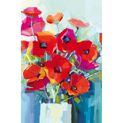 Artikelbild 2 für LUMA Grußkarte Mohnblumen DIN B6, Artikelnummer 403392