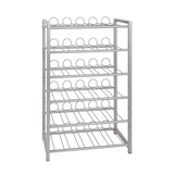 Artikelbild 1 für HAKU Möbel Weinregal silber 54,0 x 31,0 x 90,0 cm, Artikelnummer 558763