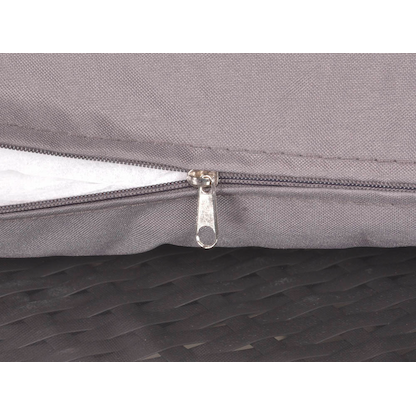 Artikelbild 6 für Garden Pleasure Loungegruppe SANSIBAR grau, silber Kunststoff, Metall, 18-teilig, Artikelnummer 897746