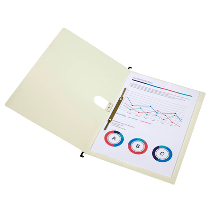 Artikelbild 4 für 50 Hängehefter Karton chamois 1 x kaufmännische Heftung, Artikelnummer 182378