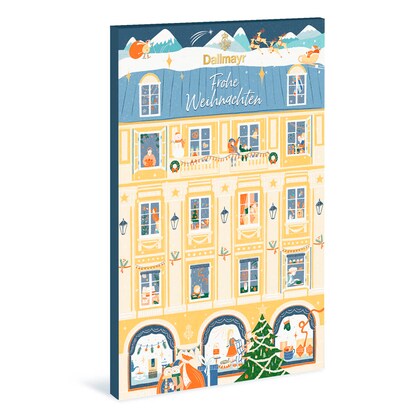 Artikelbild 17 für Dallmayr Klappkalender Teepyramiden Adventskalender 24 Portionen, Artikelnummer 311999