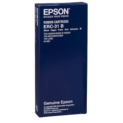 Artikelbild 2 für EPSON ERC31B - S015369 schwarz Farbband, 1 St., Artikelnummer 570036