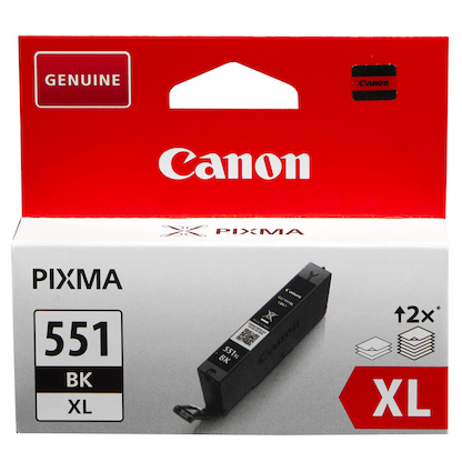 Artikelbild 6 für Canon CLI-551 XL BK schwarz Druckerpatrone, Artikelnummer 159400