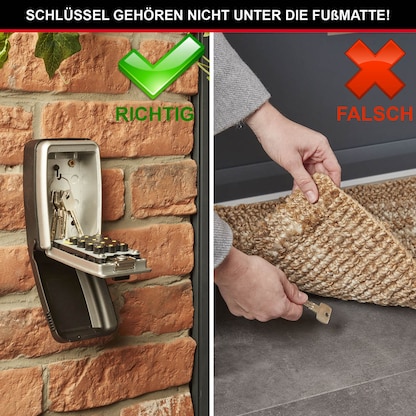 Artikelbild 5 für Master Lock® 5423EURD Schlüsseltresor grau Zahlenschloss, Artikelnummer 727663