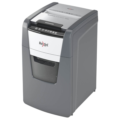 Artikelbild 10 für AKTION: Rexel Optimum AutoFeed+ 150M Aktenvernichter mit Partikelschnitt P-5, 2 x 15 mm, bis 150 Blatt, schwarz mit 50 Euro CashBack, Artikelnummer 267507