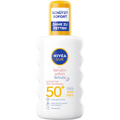 Artikelbild für NIVEA SUN Sensitiv sofort Schutz Sonnenspray 200,0 ml, Artikelnummer 577746
