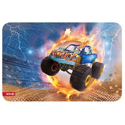Artikelbild 2 für ROTH Schreibtischunterlage Monstertruck bunt Kunstleder 59,0 x 39,0 cm, 1 St., Artikelnummer 580508