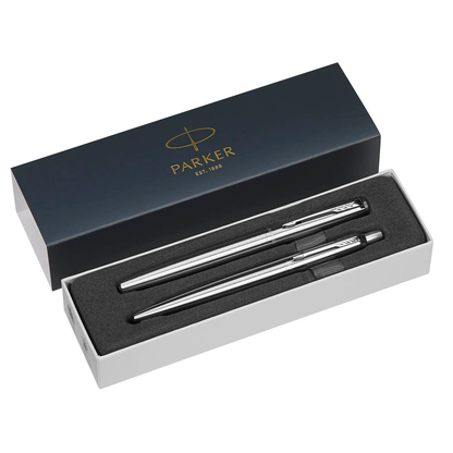 Artikelbild 3 für PARKER Schreibset DuoSet Jotter Edelstahl C.C. silber, Artikelnummer 370074