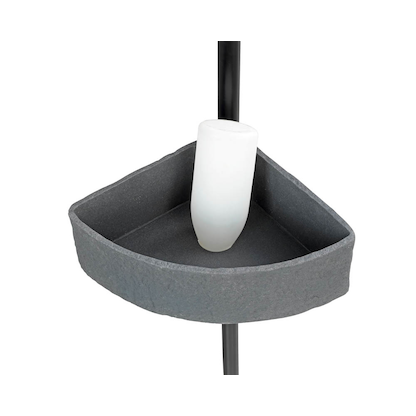 Artikelbild 11 für WENKO Teleskop-Duschregal Villata schwarz 28,0 x 20,5 x 78,0-275,0 cm, Artikelnummer 804231