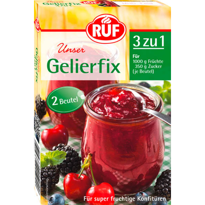 Artikelbild 22 für RUF 3 zu 1 Gelierzucker, 2x25,0 g, Artikelnummer 531329