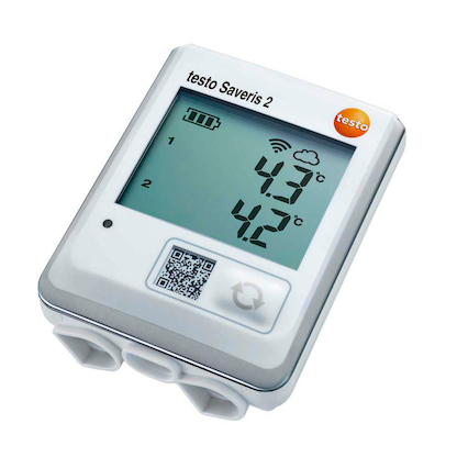 Artikelbild für testo Saveris 2-T2 WLAN Temperatur-Datenlogger weiß, Artikelnummer 429429