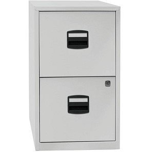 BISLEY Home PFA 2 Hängeregistraturschrank grau/grau 2 Schubladen BISLEY Home PFA 2 Hängeregistraturschrank grau/grau 2 Schubladen