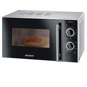 SEVERIN MW 7875 Mikrowelle 700 W silber günstig online Severin Mikrowellen Grill Preisvergleich | Günstig bei