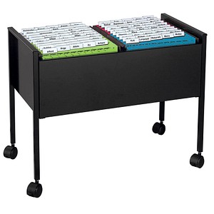 DURABLE Quer-Registratur Hängemappenwagen schwarz DURABLE Quer-Registratur Hängemappenwagen schwarz