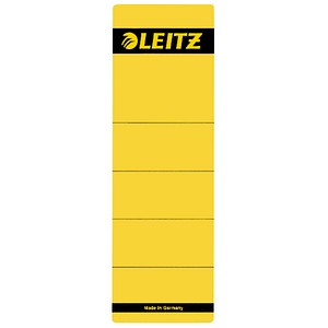 10 LEITZ Ordneretiketten 1642 gelb für 8,0 cm Rückenbreite 10 LEITZ Ordneretiketten 1642 gelb für 8,0 cm Rückenbreite