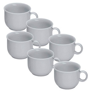 Seltmann Weiden Kaffeetassen Compact weiß 6-teilig Seltmann Weiden Kaffeetassen Compact weiß 6-teilig