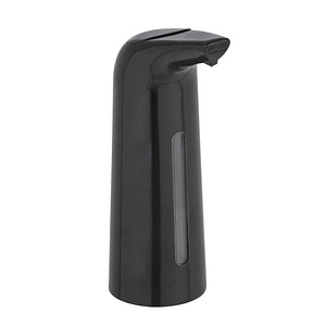 WENKO Desinfektionsspender Larino 25097100 schwarz Kunststoff mit Sensor  400,0 ml | office discount