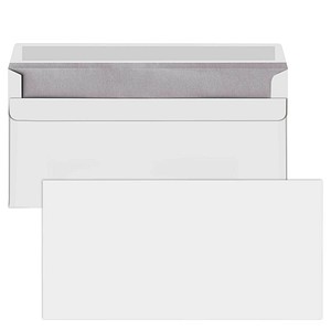 AKTION: dots Briefumschläge DIN lang ohne Fenster weiß selbstklebend 250  St.