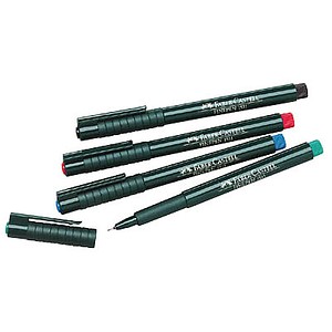10 FABER-CASTELL 1511 Fineliner farbsortiert 0,4 mm 10 FABER-CASTELL 1511 Fineliner farbsortiert 0,4 mm