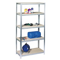 SZ Metall Schwerlastregal braunsilber günstig online kaufen Schulte Set 1 Steckregal und 1 Anbauregal Weiß 200 cm x 220