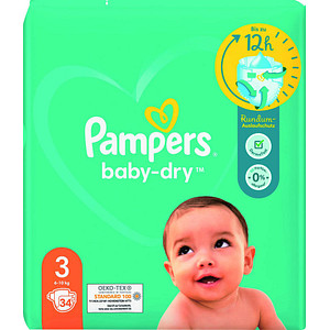 Pampers® Windeln baby-dry™ Größe kg) für Babys und Kleinkinder, | office discount