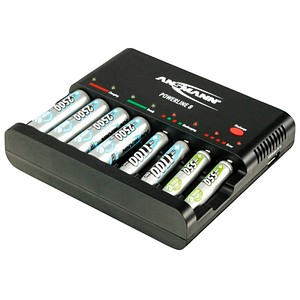 ANSMANN Powerline 8 Akku Ladegerät günstig online kaufen Ansmann Powerline 4 Light, Ladegerät schwarz